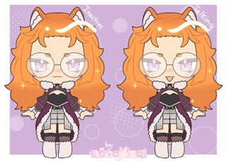 Chibi PngTuber by @NanoPixal